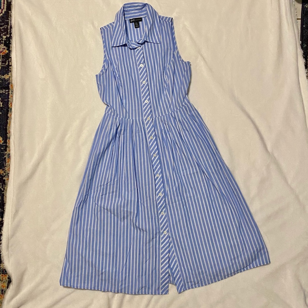 Jones New York Striped Seersucker Dress Size 2
